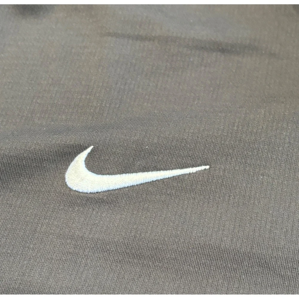 Nike Dri-FIT Mens 2XL Grey Short Sleeve Polo Shirt Tennessee Mojo Fastpitch Logo